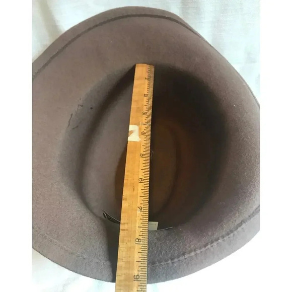 Vintage Street Smart By Betmar 100% Wool Women Brown Hat - Picture 8 of 8